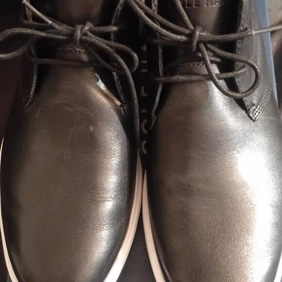 NIB mens Cole hann black leather ankle boots - Picture 2 of 6